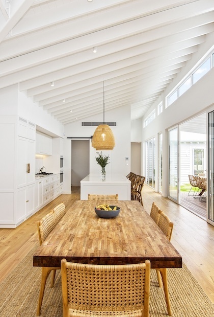 highbury homes custom house cottesloe builder perth two storey dining table by pool