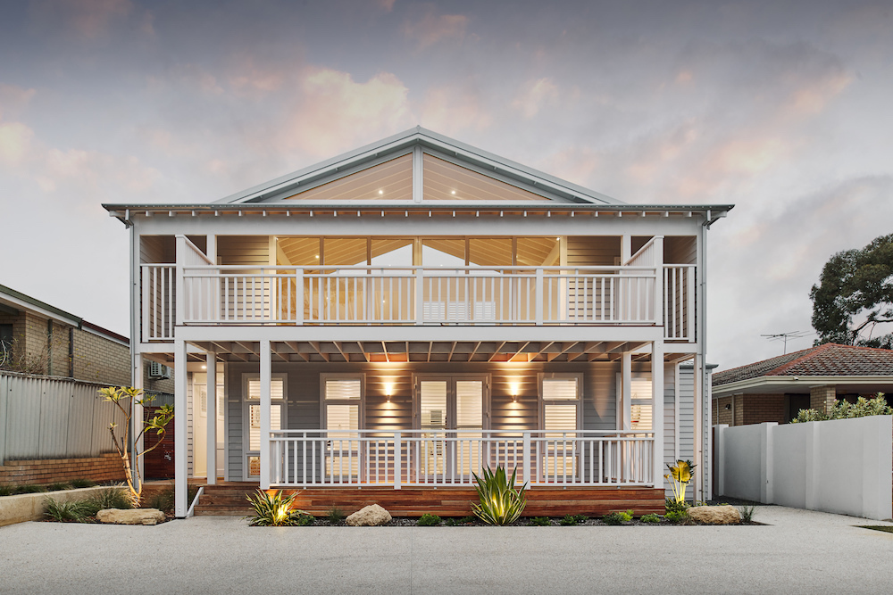 highbury homes custom house builder perth two storey full elevation